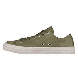 Converse Green Suede